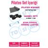 PRO-4 Pilates Seti Göğüs Lastiği Minder 2 Adet Dambıl Set