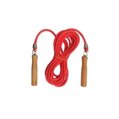 7 Metre Ahşap Saplı Atlama Ipi Kırmızı 2807k