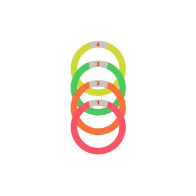 Havuz Dip Çember Seti Numaralı 4'lü