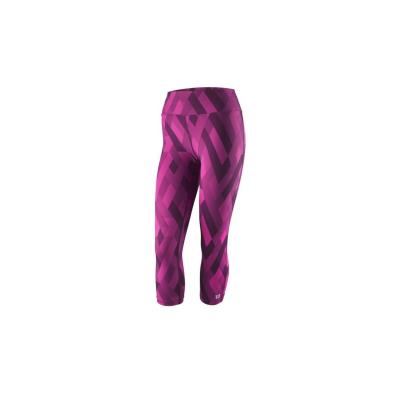 Printed Mor Kadın Tenis Taytı Wra761703