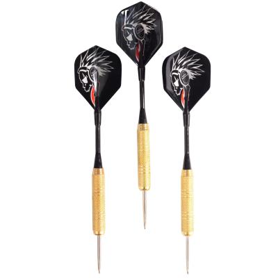 18 Gr. Dart Oku (3’lü Set) - Çelik Uç + Pirinç Gövde + Renkli Kanat - Dart Oku Seti