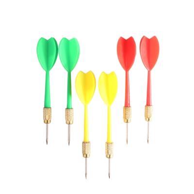 Dart Oku (6’lı Set) - Çelik Uç + Pirinç Başlık - Renkli Dart Oku Seti