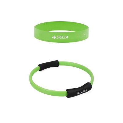 Pilates Çemberi Aerobik Squat Bandı Seti Lateks Direnç Lastiği