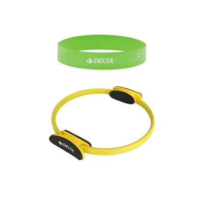 Pilates Çemberi Aerobik Squat Bandı Seti Lateks Direnç Lastiği