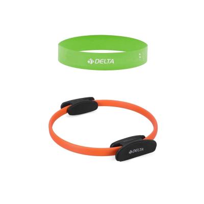 Pilates Çemberi Aerobik Squat Bandı Seti Lateks Direnç Lastiği