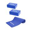 15 mm Yoga Mat-Yoga Minderi ve Yoga Blok-Yoga Köpüğü Mavi
