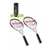 2 Adet Valley 27 İnç L2 Yetişkin Tenis Raketi + 2 Adet Tenis Çantası + 3 Adet Expert Maç Topu