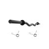 28 Mm Çap 120 Cm Uzunluk Z Demir Halter Barı Ağırlık Plaka Çalışma Barı Uzun Z Bar