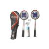 BS5500 4 ADET BADMİNTON RAKETİ+ÇANTASI+9 ADET BADMİNTON TOPU