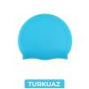 Deluxe Silikon Yüzücü Bonesi %100 Silikon Havuz Bonesi Premium Deniz Bonesi Bone