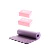 Konfor Zemin Taşıma Askılı 10 Mm Pilates Minderi Yoga Matı 2 Adet Yoga Blok Çiftli Yoga Bloğu