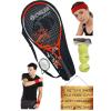 Max Joy 23 İnç Tenis Raketi Çocuk Tenis Raketi Tenis Topu Bileklik Saç Bandı Set