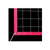 Neon - Voleybol Filesi - Standart - Pembe