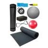 Pilates Matı Pilates Lastiği Atlama Ipi Yoga Blok Sekizgen Lastik 20 Cm Ve 55 Cm Pilates Topu