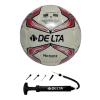 Pro Master El Dikişli 4 Numara Dura-Strong Futbol Topu + Çok Fonksiyonlu Top Pompası İkili Set