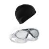 Su Almaz Vakumlu Yüzücü Gözlüğü Ve Likra Bone Seti Havuz Seti