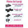 Tercih Edilen Pilates Seti Minder Dambıl Atlama İpi ve Direnç Lastiği Set